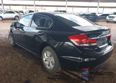 2013 Honda Civic Lx из США, поврежденный, VIN 2HGFB2F58DH548432